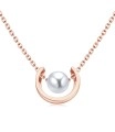 Pretty Pearly Silver Necklace SPE-3661